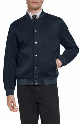 Textured Bomber Jacket