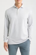 Peter Millar Lyons Stripe Summer Comfort Long Sleeve Performance Jersey Polo