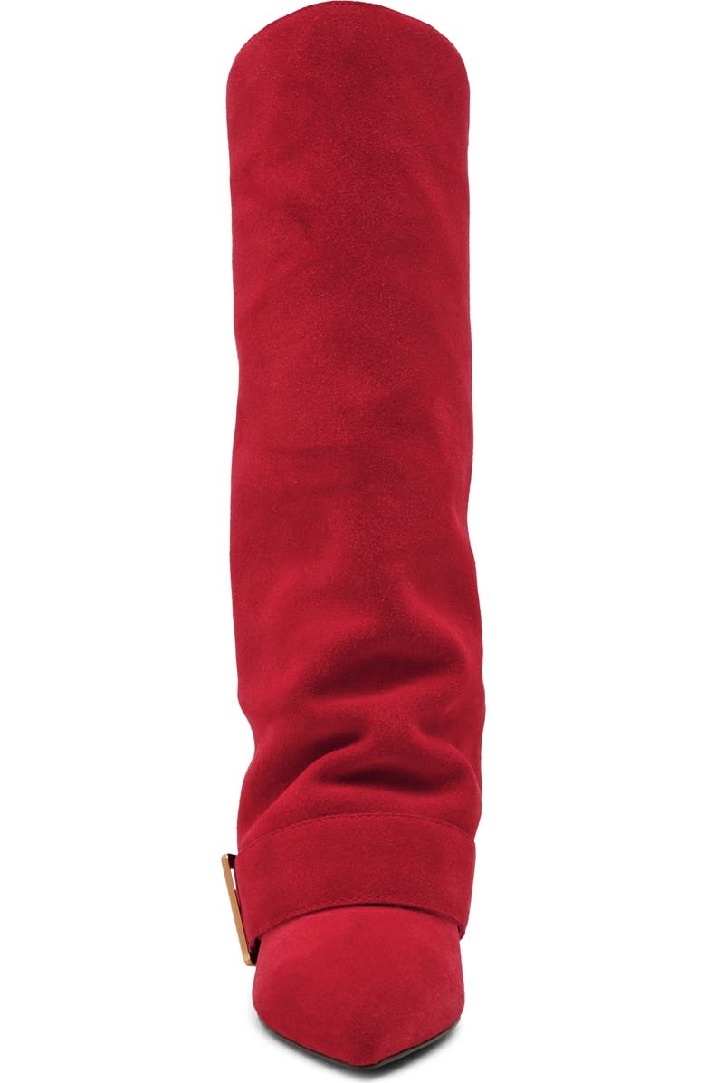Steve Madden Illuzion Boot, Alternate, color, Red Suede