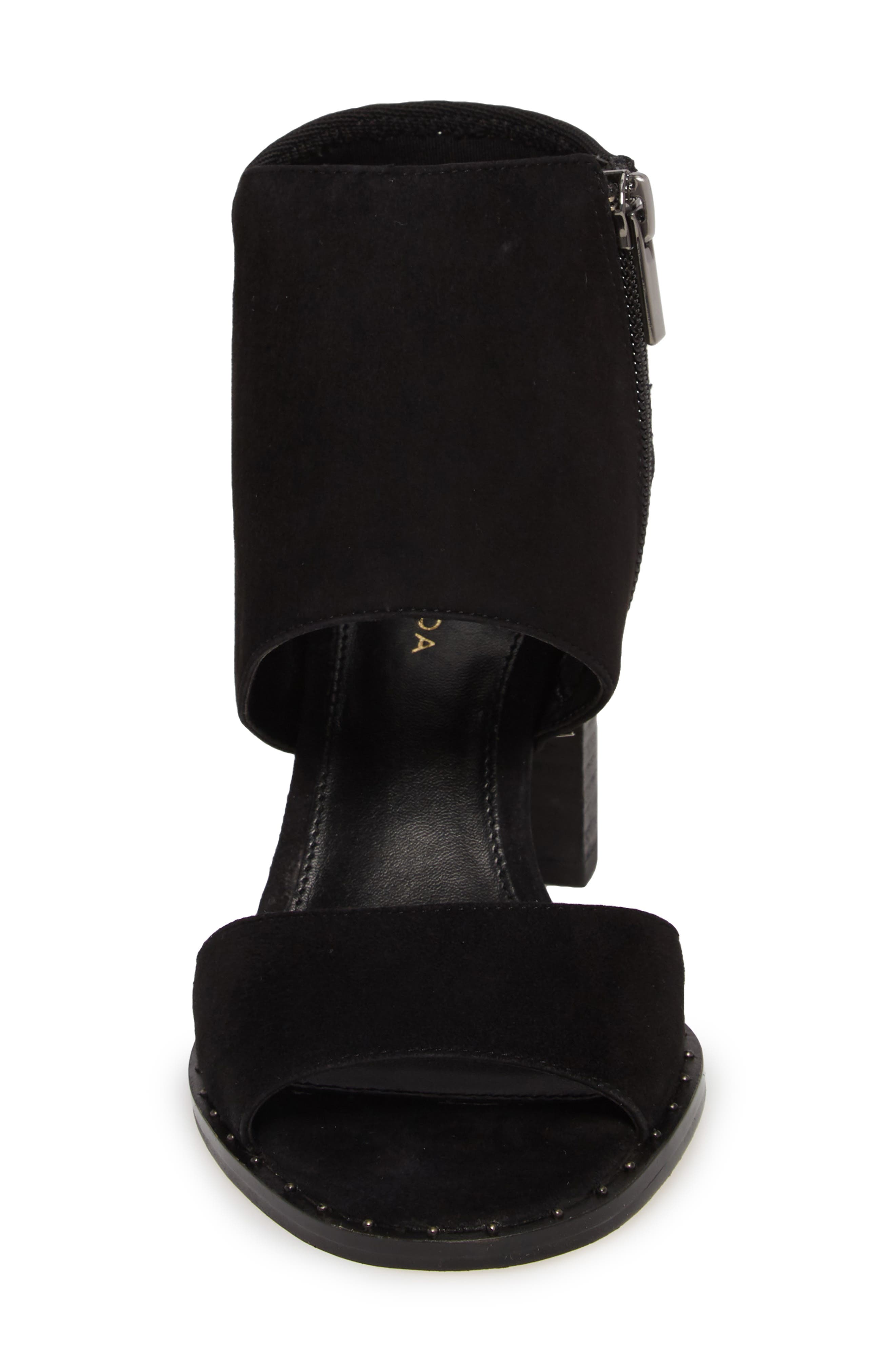 Pelle Moda Grey Sandal, Alternate, color, 