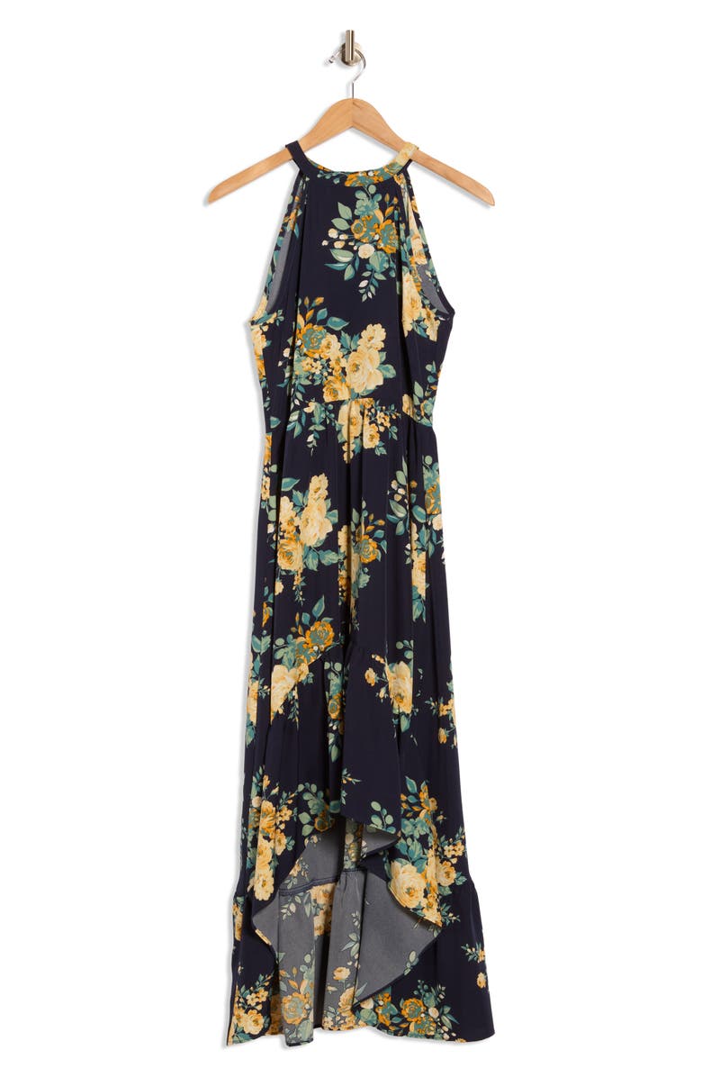 AREA STARS Rhea Floral Dress, Alternate, color, Navy
