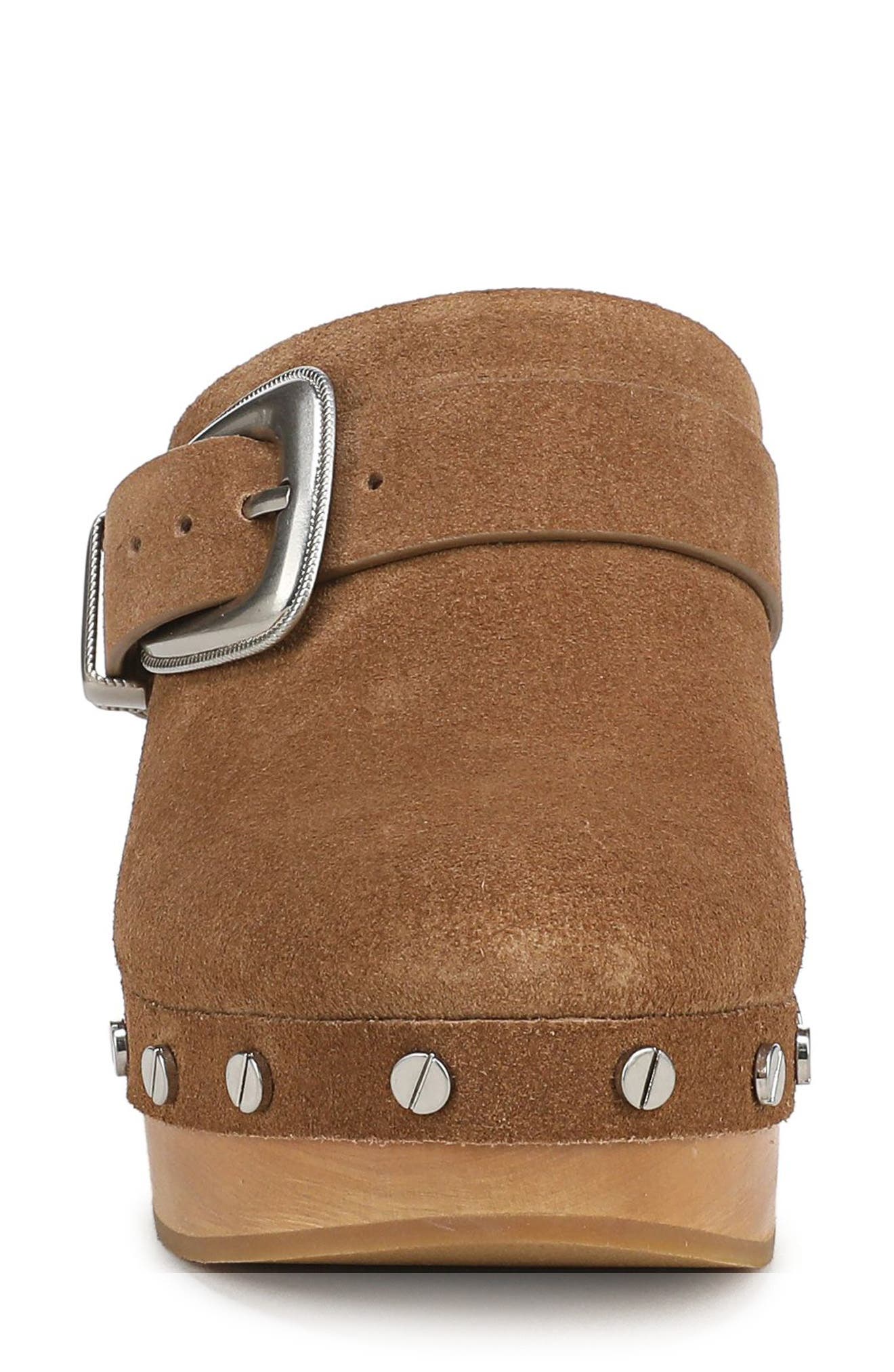 Larken Clog, Alternate, color, CHESTNUT SUEDE