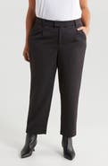 Wit & Wisdom 'Ab'Solution Skyrise Pleated Ankle Straight Leg Pants
