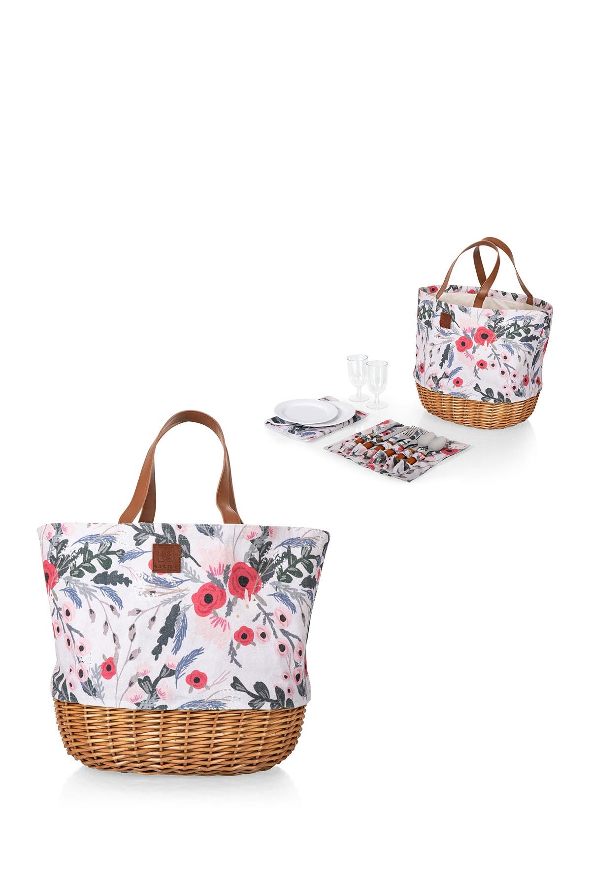 Promenade Picnic Basket, Alternate, color, MULTI