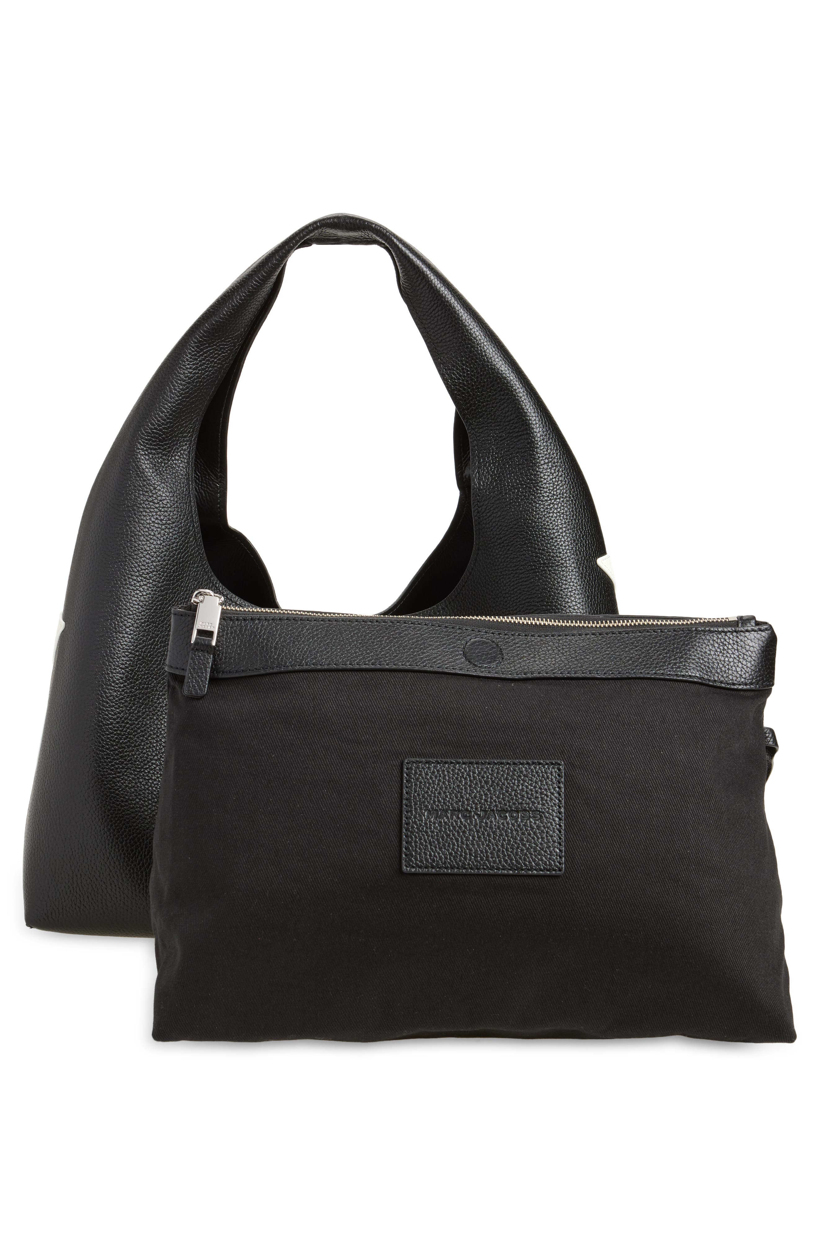 Marc Jacobs The Sack Leather Top Handle Bag, Alternate, color, 