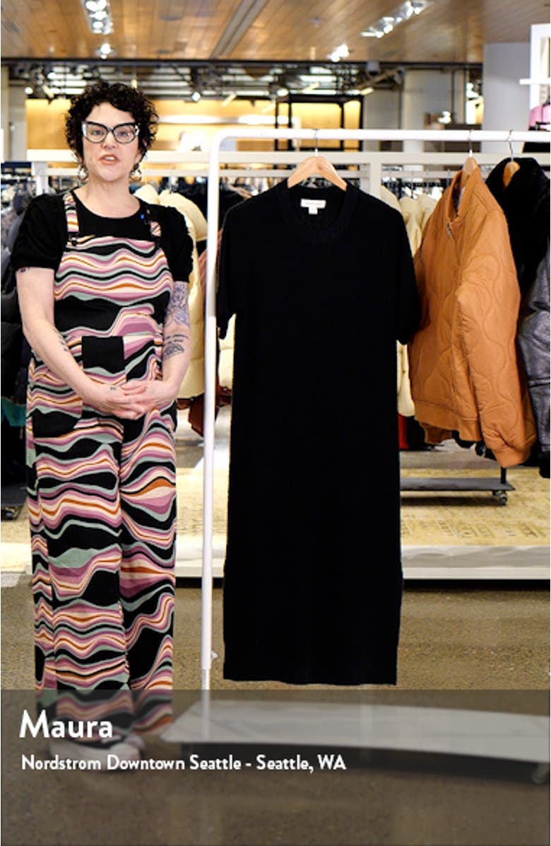 Bouclé Midi Sweater Dress, sales video thumbnail