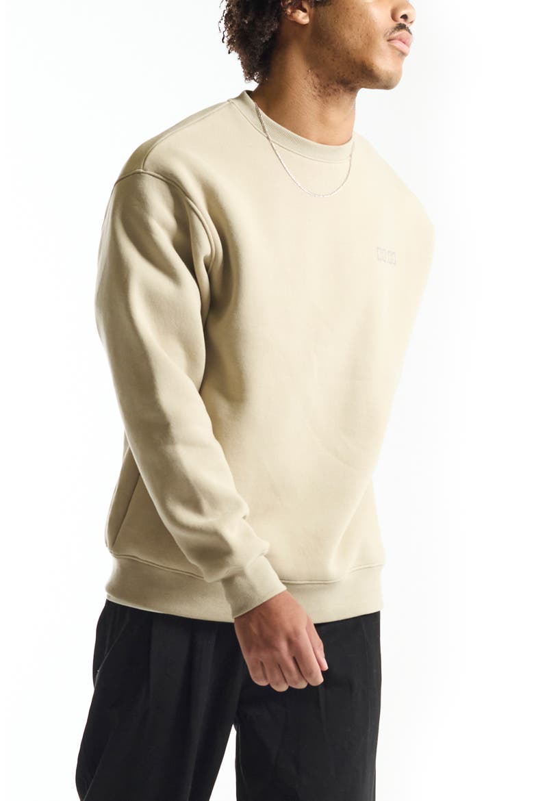 Core 00:00 Essential Crewneck Sweatshirt, Alternate, color, BONE