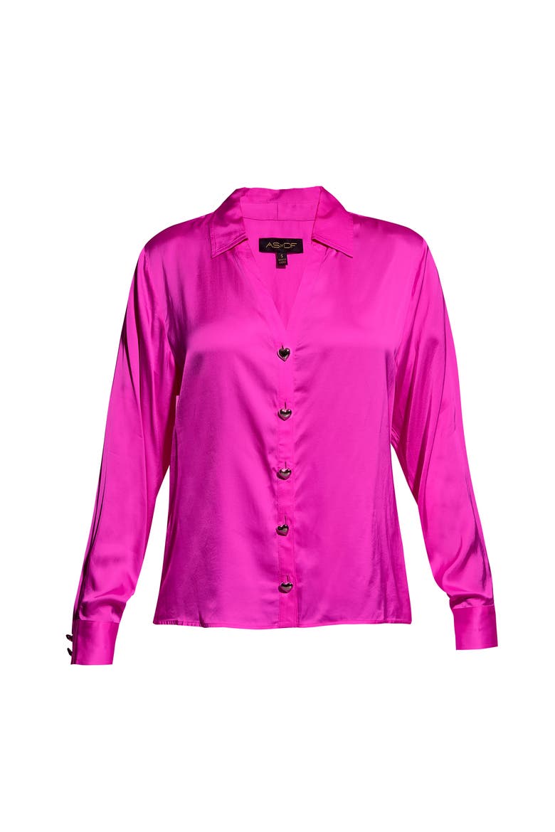 Tasha Blouse, Alternate, color, Magenta