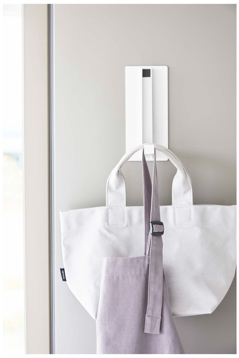 Magnetic Folding Hook, Alternate, color, WHITE