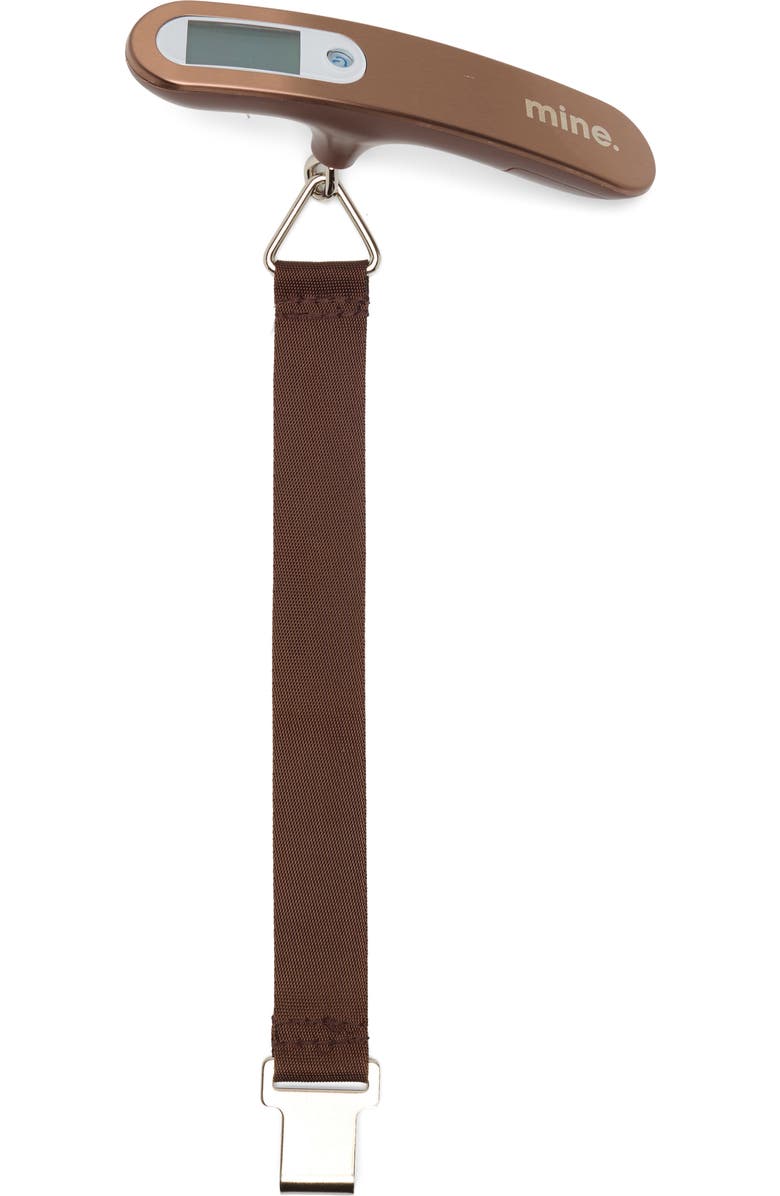 MYTAGALONGS Digital Luggage Scale, Main, color, Rose Gold