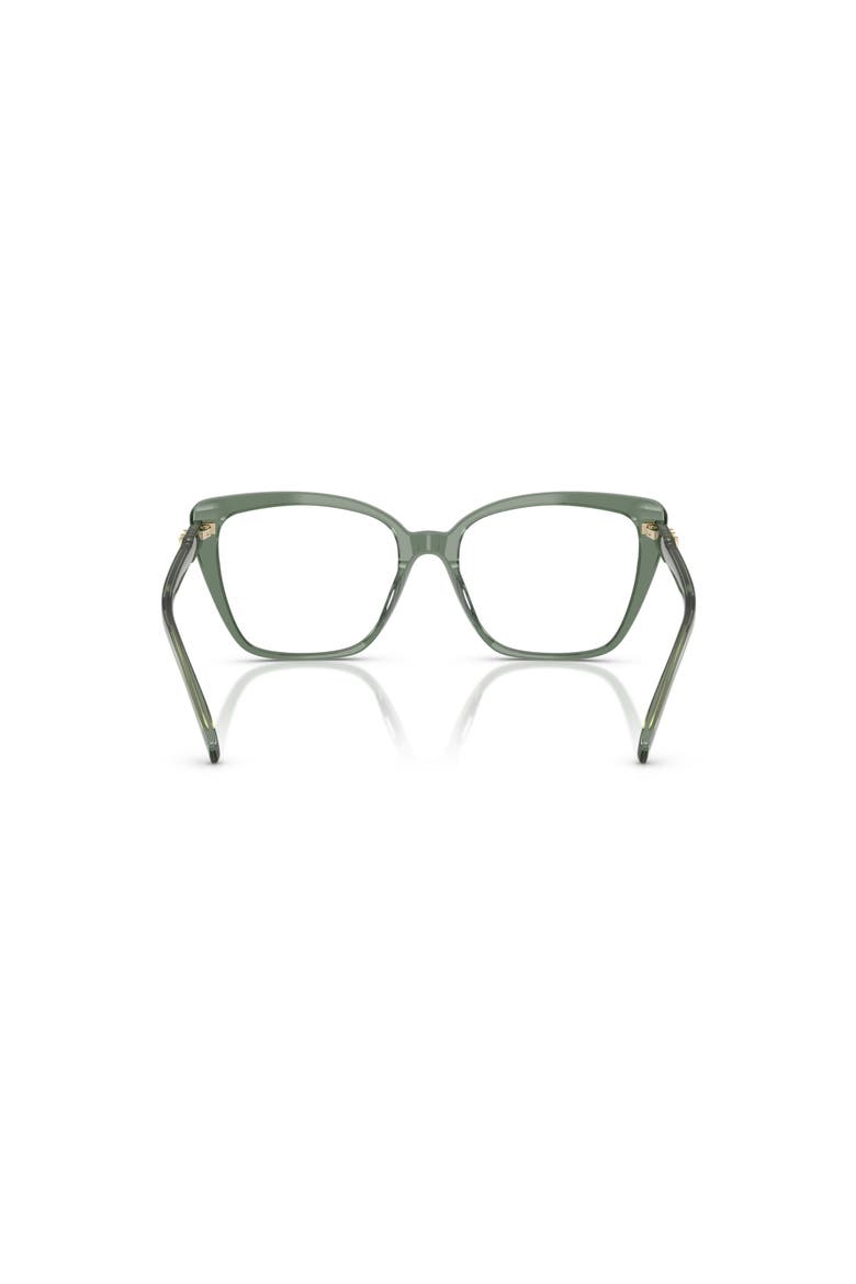 55mm Square optical glasses, Alternate, color, Green