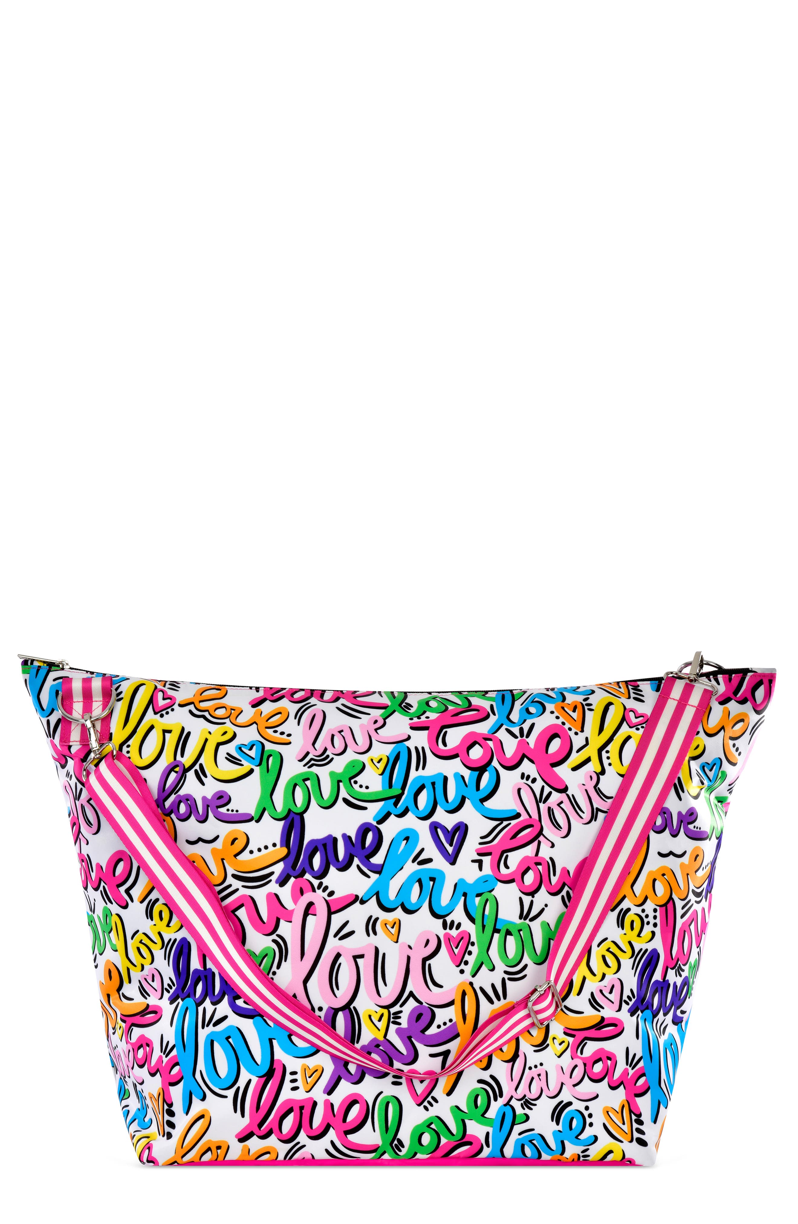 Iscream Kids' Love Letters Weekend Bag, Main, color, 