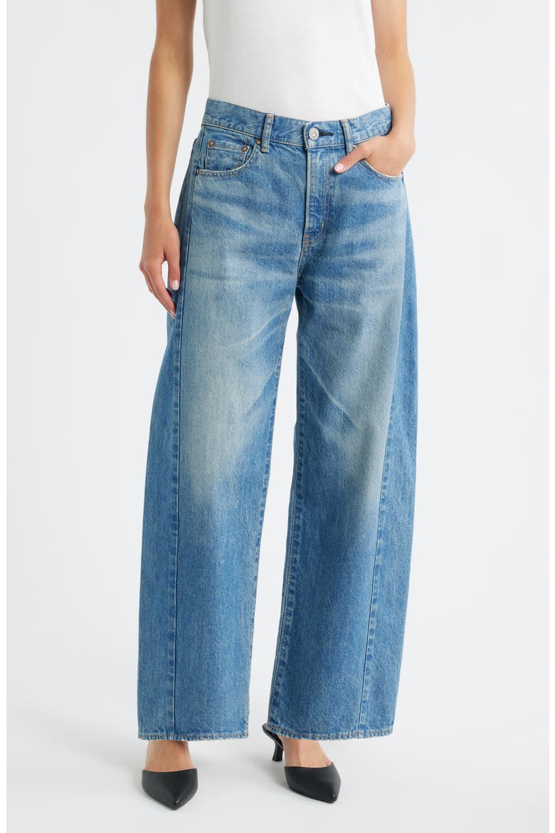 Bayard Wide Leg Jeans, Main, color, BLUE