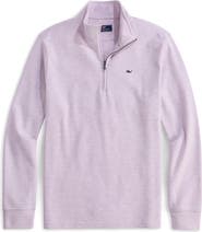 vineyard vines Saltwater Stripe Quarter Zip Pullover