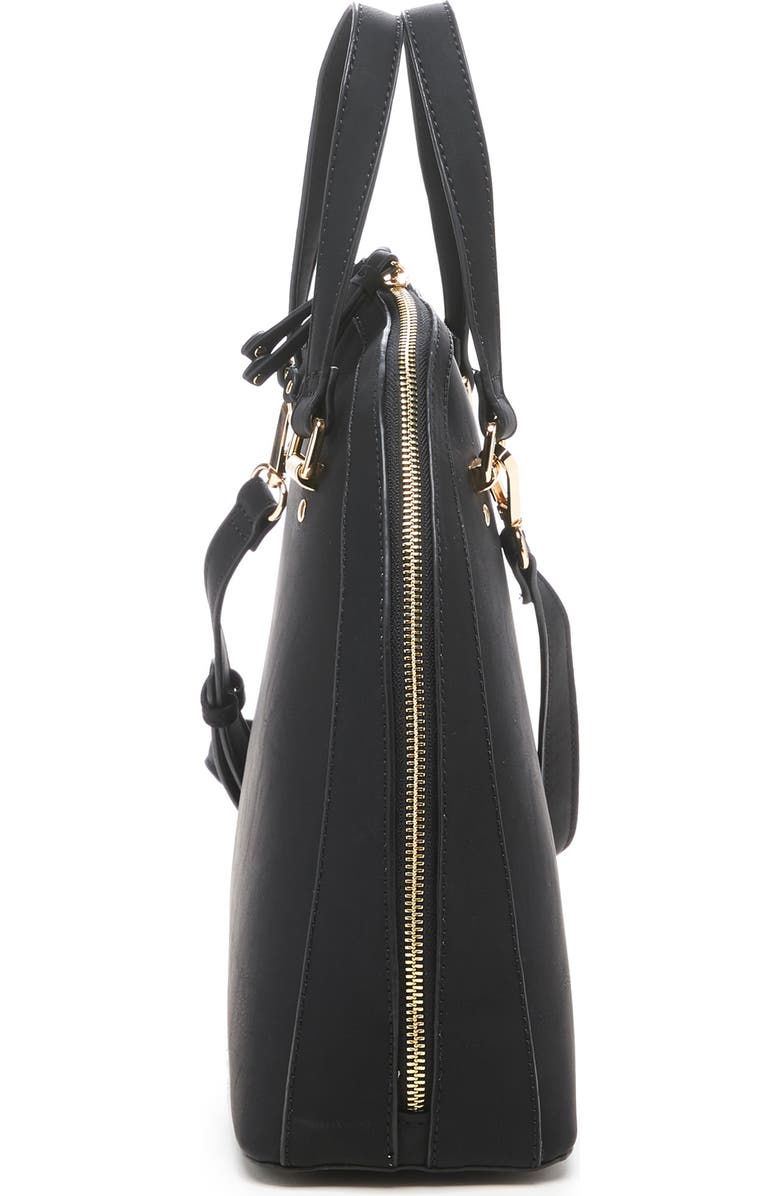 Sole Society Dwani Faux Leather Satchel, Alternate, color,