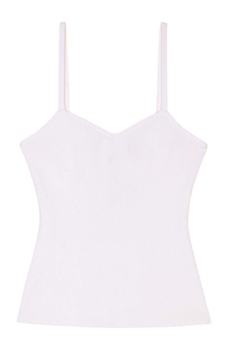 maje Rib knit top, Alternate, color,