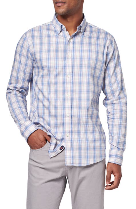 Movement Check Performance Button-Up Shirt