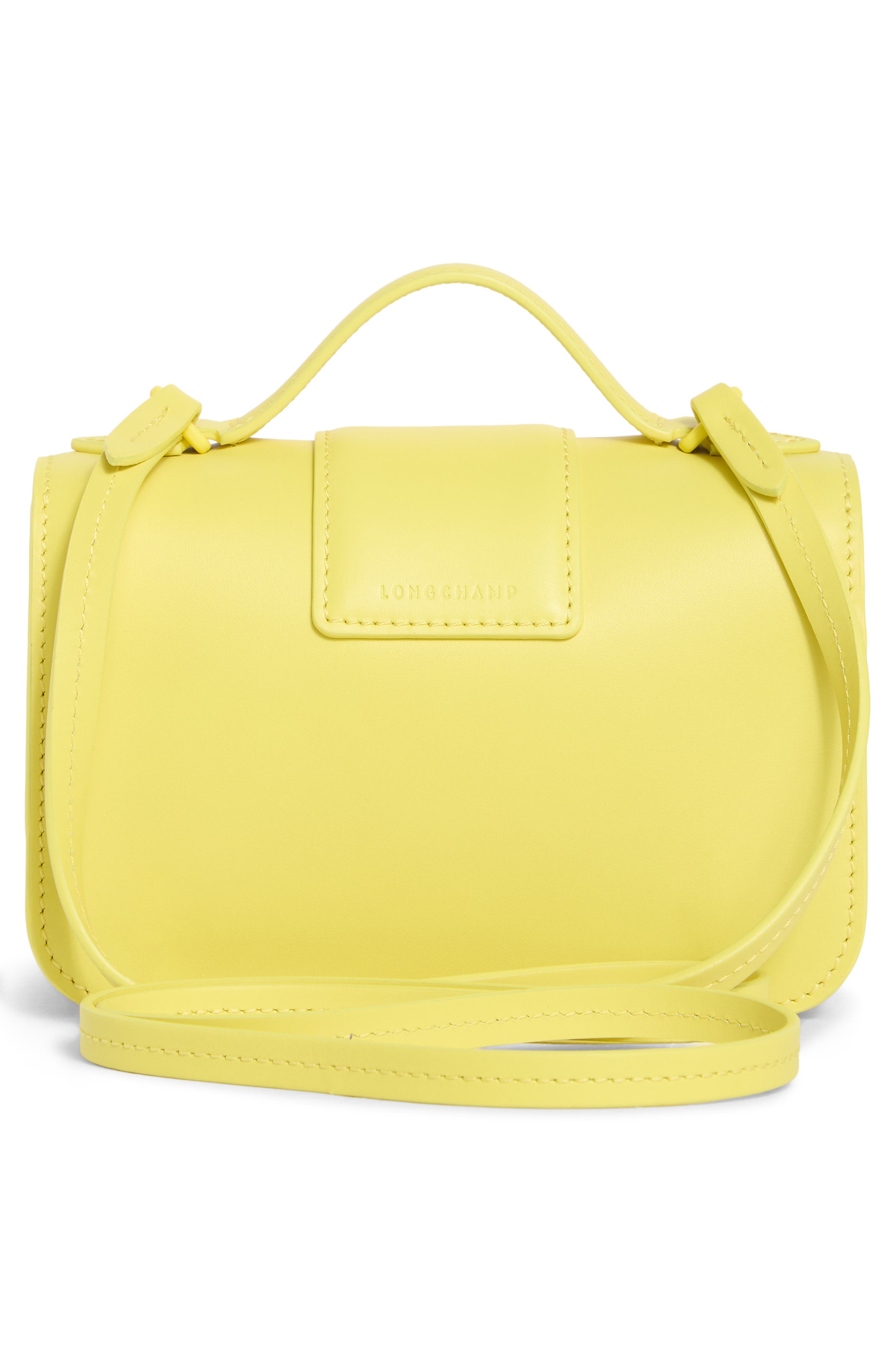 Box Trot Extra Small Crossbody Bag, Alternate, color, LEMON