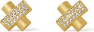 Dean Davidson Juliette Pavé Crisscross Stud Earrings