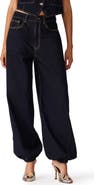 Steve Madden Soho High Waist Balloon Jeans