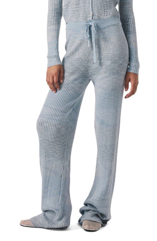 Splendid Adalyn Sweater Pants In Blue Multi