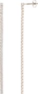 Adornia Tennis Drop Earrings