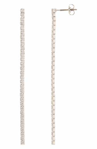 Tennis Drop Earrings
