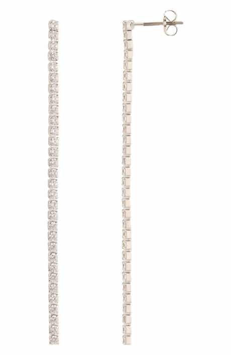 Tennis Drop Earrings