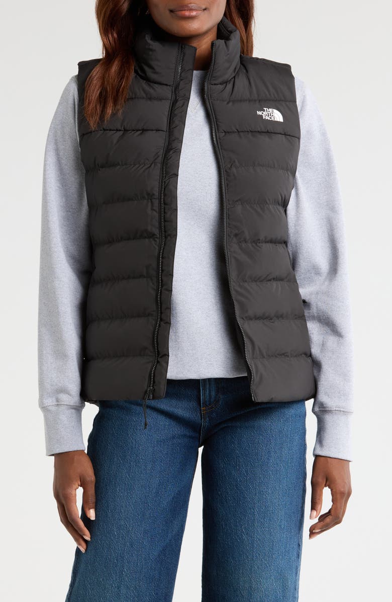 The North Face Aconagua 3 Puffer Vest, Main, color, Tnf Black-Npf