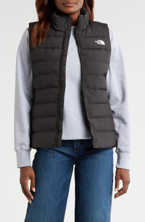 ★THE NORTH FACE★ NJ3BR34C Women's Vest Jacket_COOL GRAY North Face Asymmetrical Puffer Vest Women Size XS Gray Full