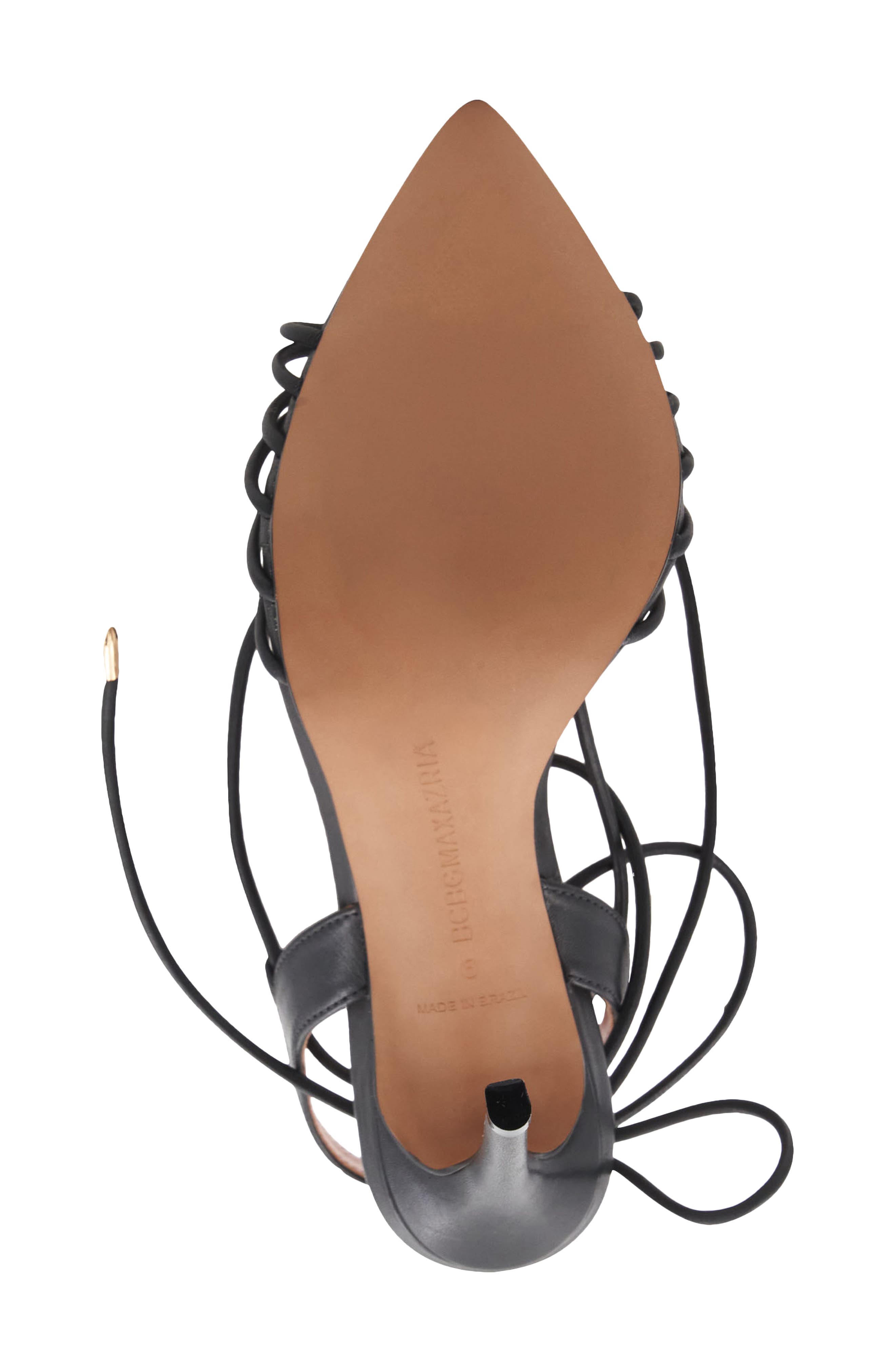 BCBGMAXAZRIA Thelma Ankle Wrap Sandal, Alternate, color, Black