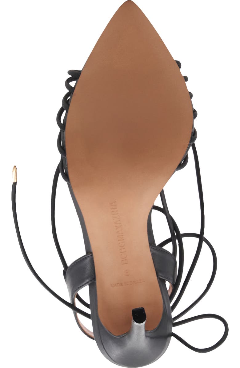 BCBGMAXAZRIA Thelma Ankle Wrap Sandal, Alternate, color, Black