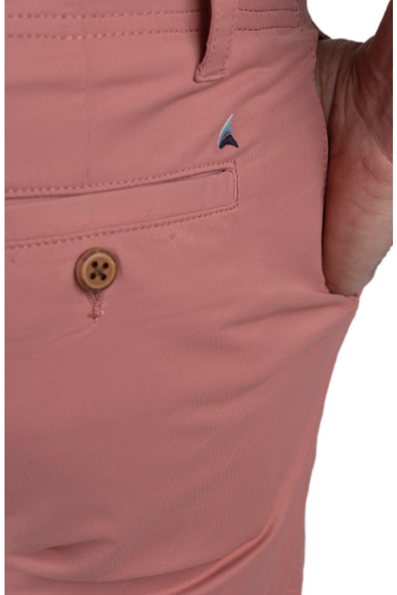 Straight Leg Stretch Cotton Blend Chino Pants, Alternate, color, NANTUCKET RED
