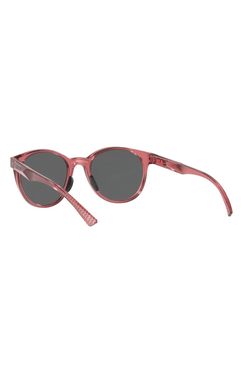 Oakley Spindrift 52mm Prizm<sup>™</sup> Polarized Round Sunglasses, Alternate, color, Black Red