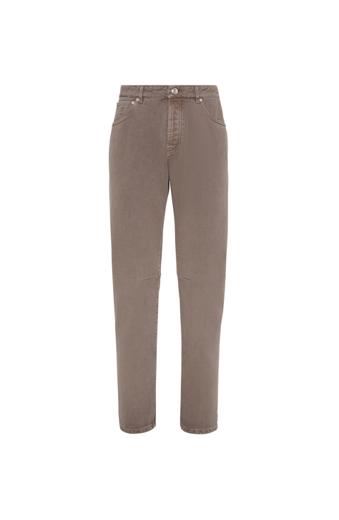 Leisure fit five-pocket trousers