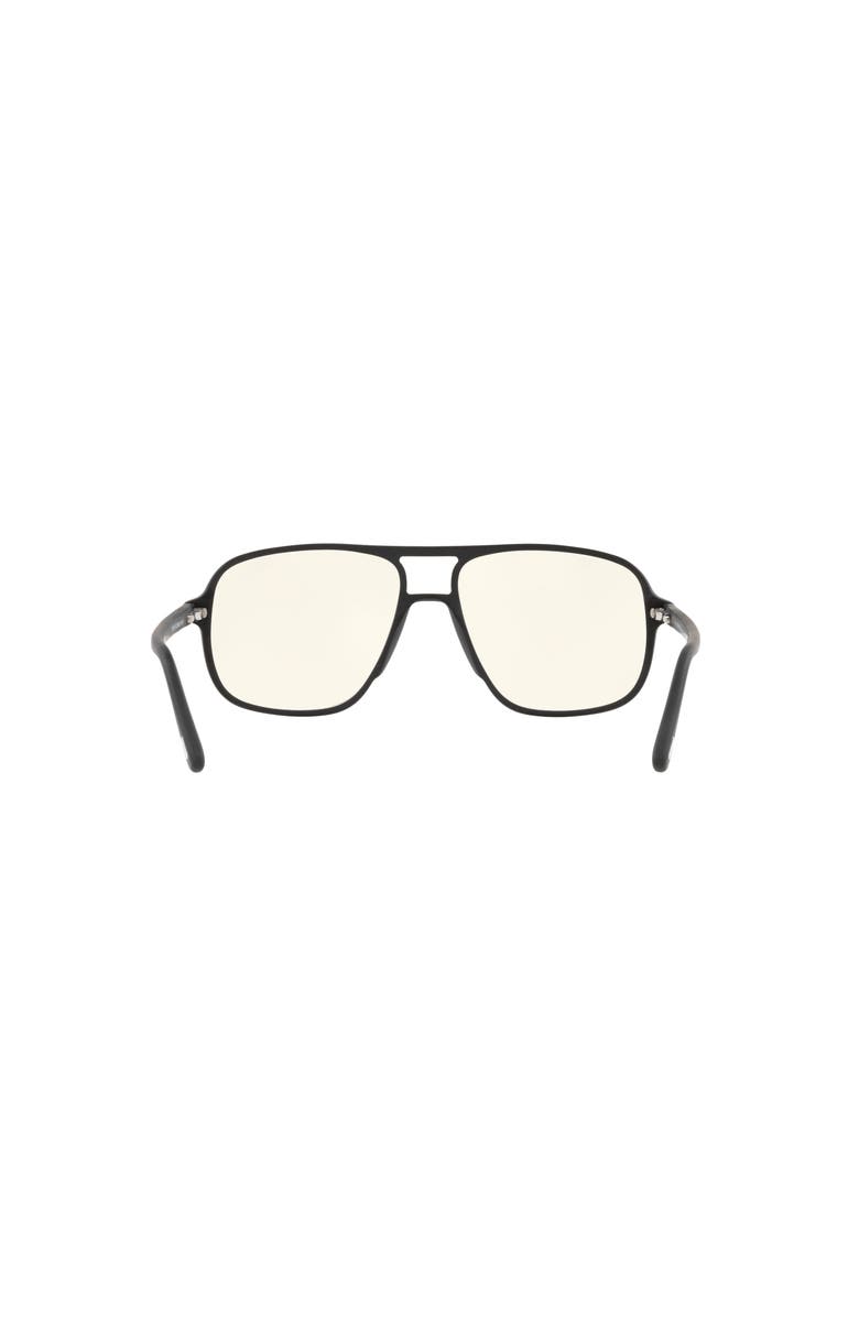 TOM FORD 56mm Square optical glasses, Alternate, color, Black