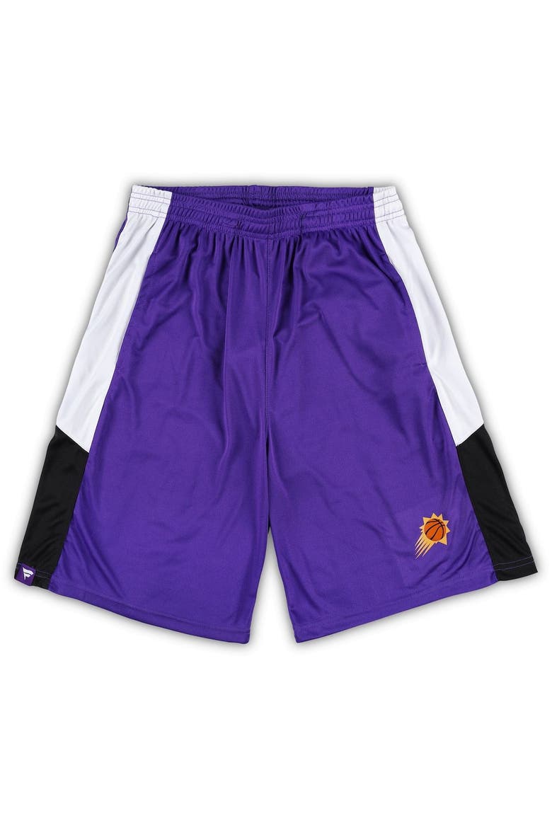 Men's Fanatics Branded Purple Phoenix Suns Big & Tall Champion Rush Practice Shorts, Main, color, Purple