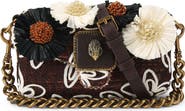 Kurt Geiger London Mini Floral Appliqué Clutch