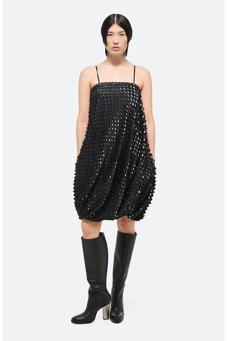 Embellished Sleeveless Bubble Dress, Alternate, color, GRADIENT HP BLACK - 25K