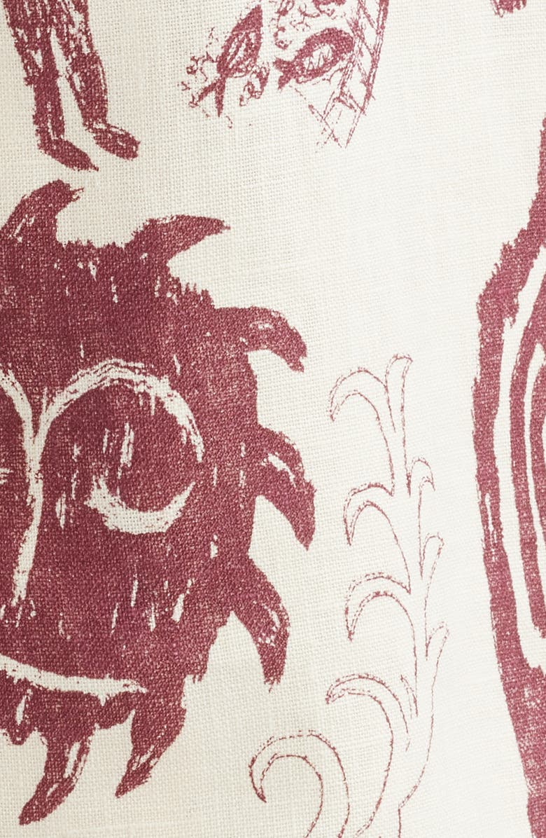 OAS Cantina Linen Camp Shirt, Alternate, color, Cuba