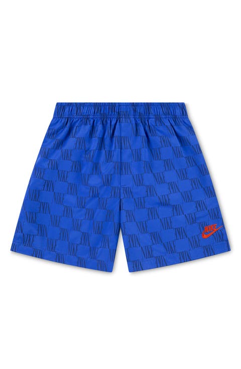 Kids' Logo Check Athletic Shorts (Little Kid)