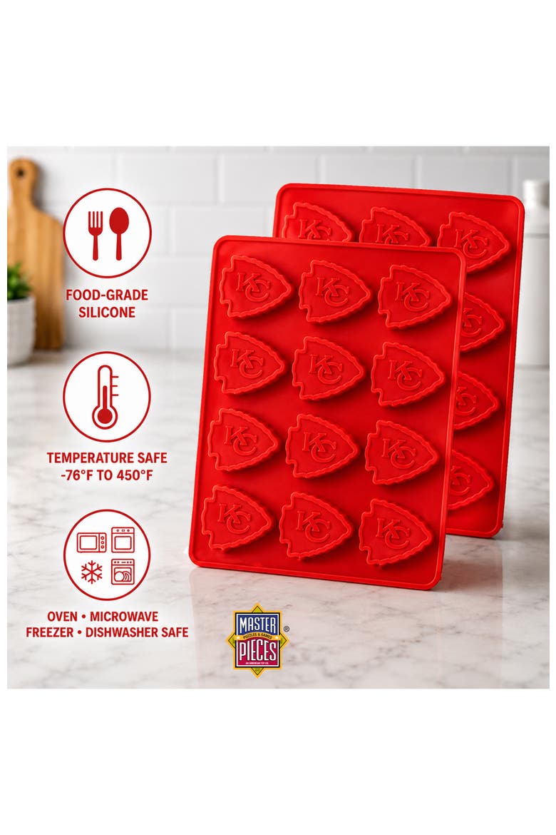 Kansas City Chiefs Ice Cube Tray, Alternate, color, Multicolor