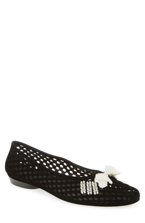 Plush Jelly Ballet Flat