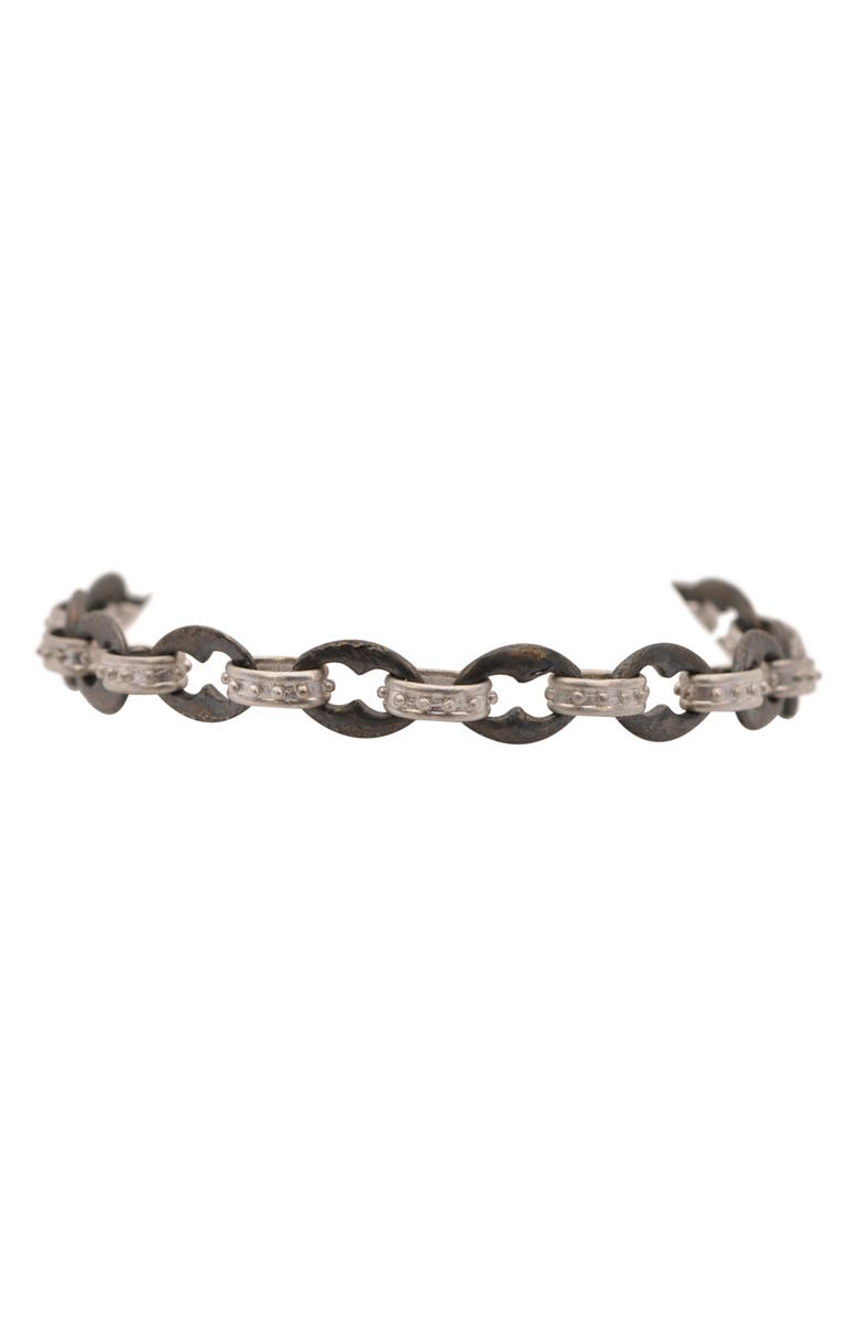 Armenta Romero Sterling Silver Chain Bracelet, Main, color, Silver