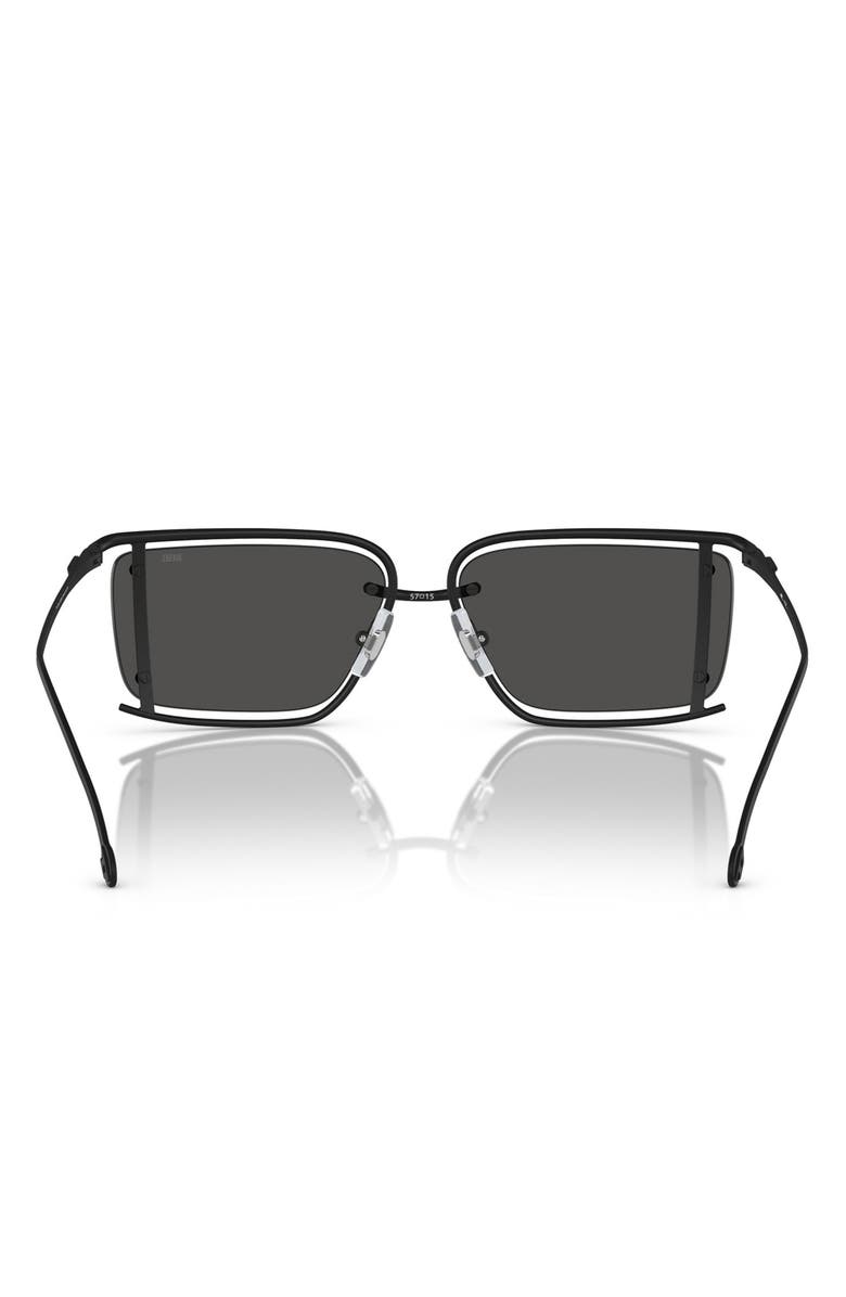 DIESEL<sup>®</sup> 57mm Rectangular Sunglasses, Alternate, color, 