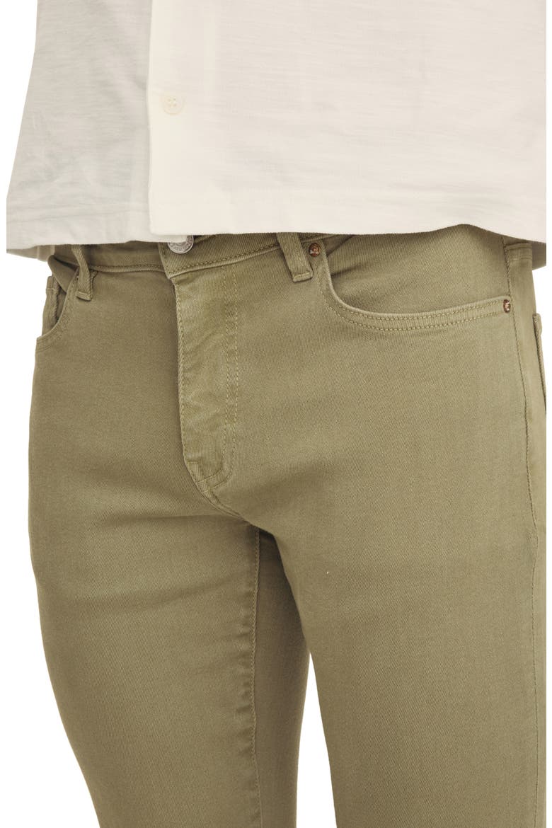 AMS Slim Fit Jeans, Alternate, color, LIGHT MOSS