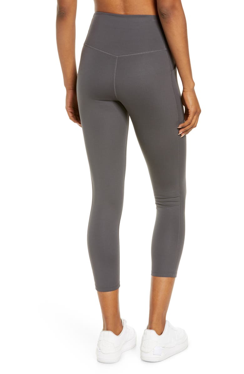 Girlfriend Collective Pocket Crop Leggings, Alternate, color,