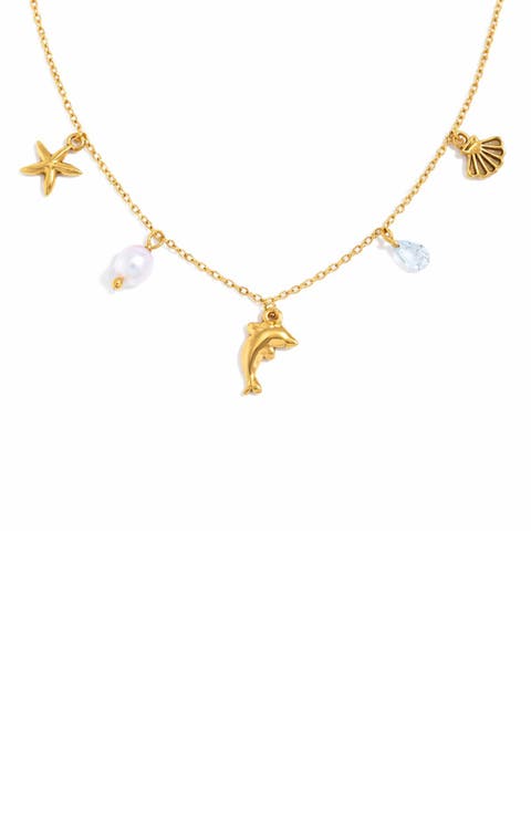 Ocean Charm Necklace