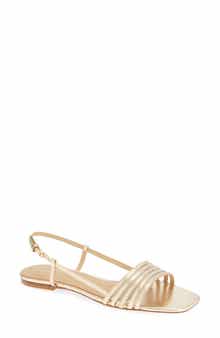 Millie Lattice Flat Sandal