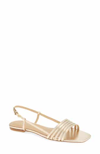 Millie Lattice Flat Sandal
